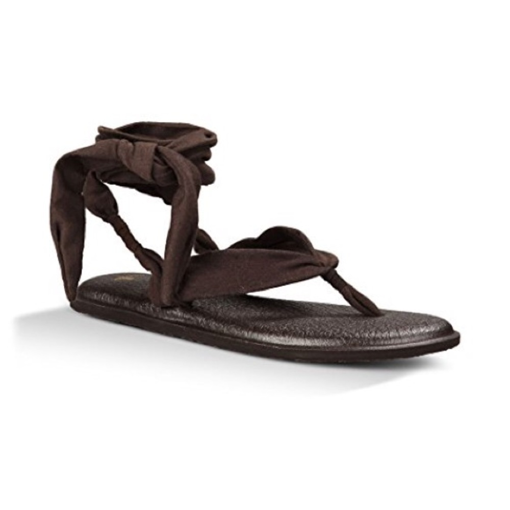 Sanuk Yoga Slinged Up Sandals Brown